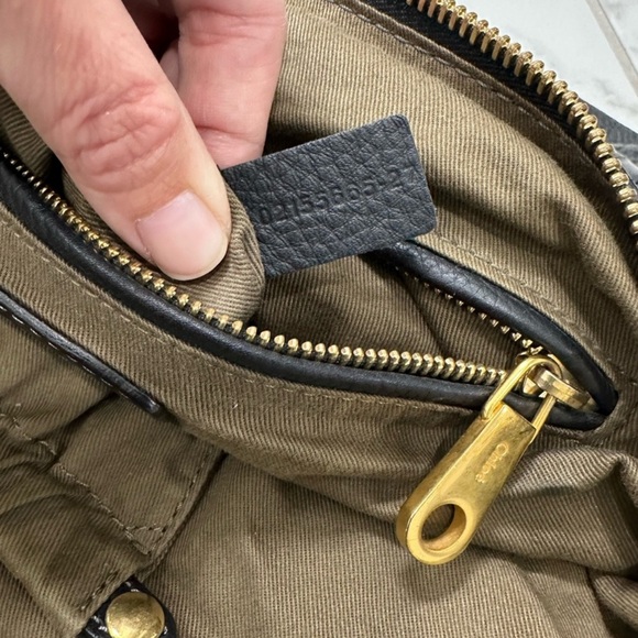 LARGE Chloe Black Leather Bag - Picture 4 of 9